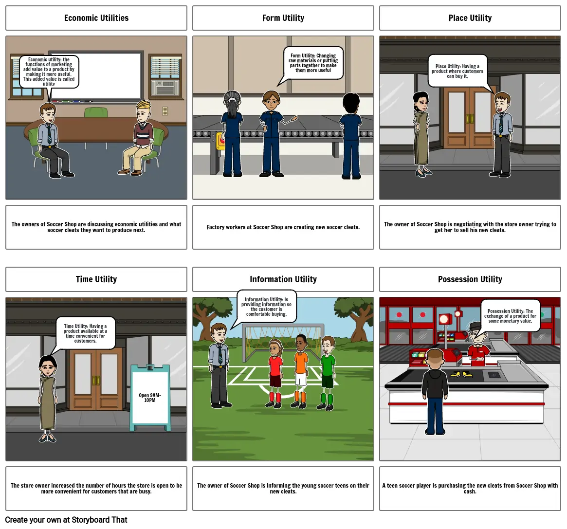 Marketing Storyboard