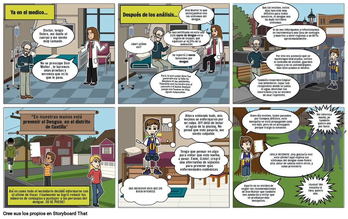 Acciones contra el dengue