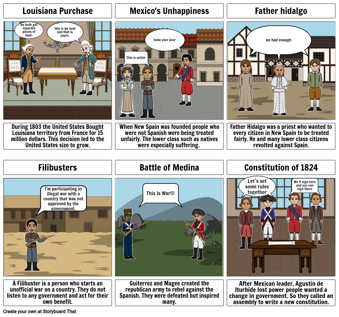 Mexico gains independence