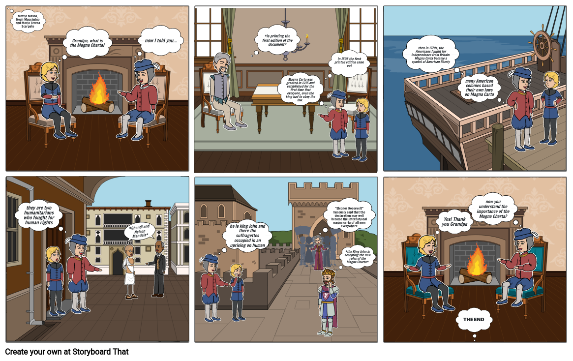 Magna Charta Storyboard by c4df0016