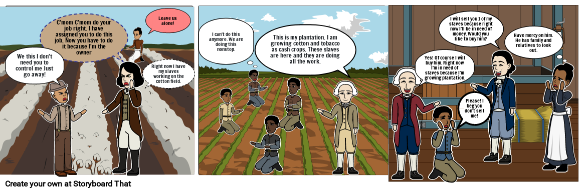 My story of Anti-Slavery Cartoon