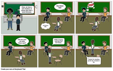 Comic Strip ELA - Racism