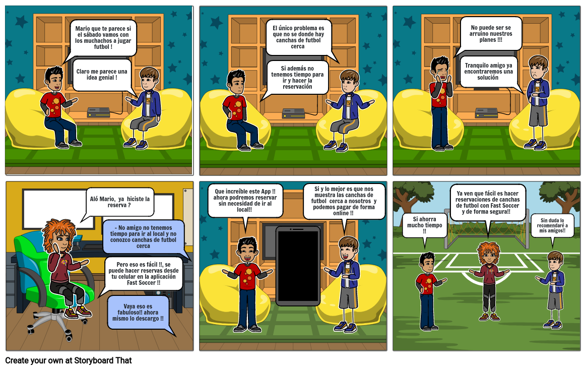 STORYBOARD FASTSOCCER