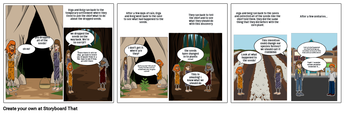 neolithic comic strip