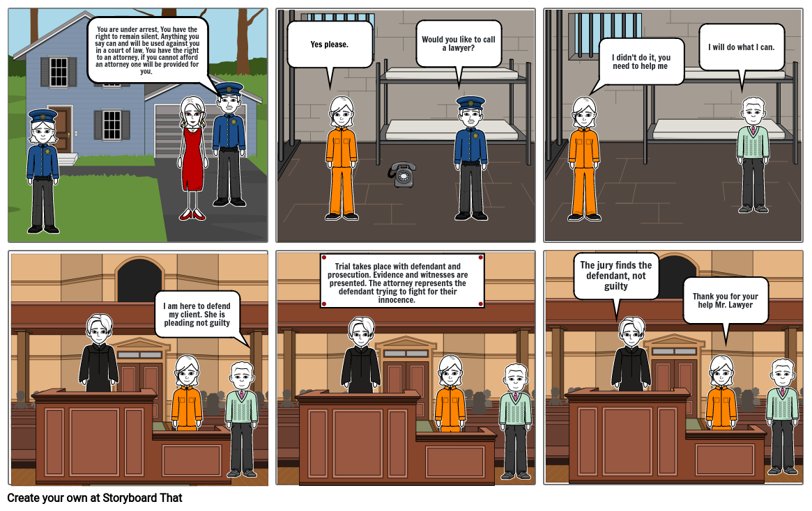 Fifth Amendment Storyboard by c6790f8a