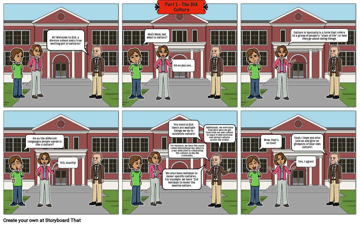 DIA School Culture Storyboard by c687f7ea