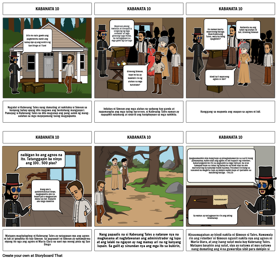 Kabanata10 Storyboard By C6b23edb kabanata10-storyboard-by-c6b23edb