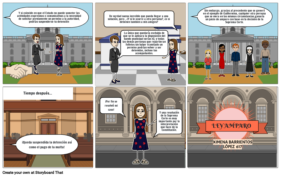 Historieta Storyboard por c6b6b8f8