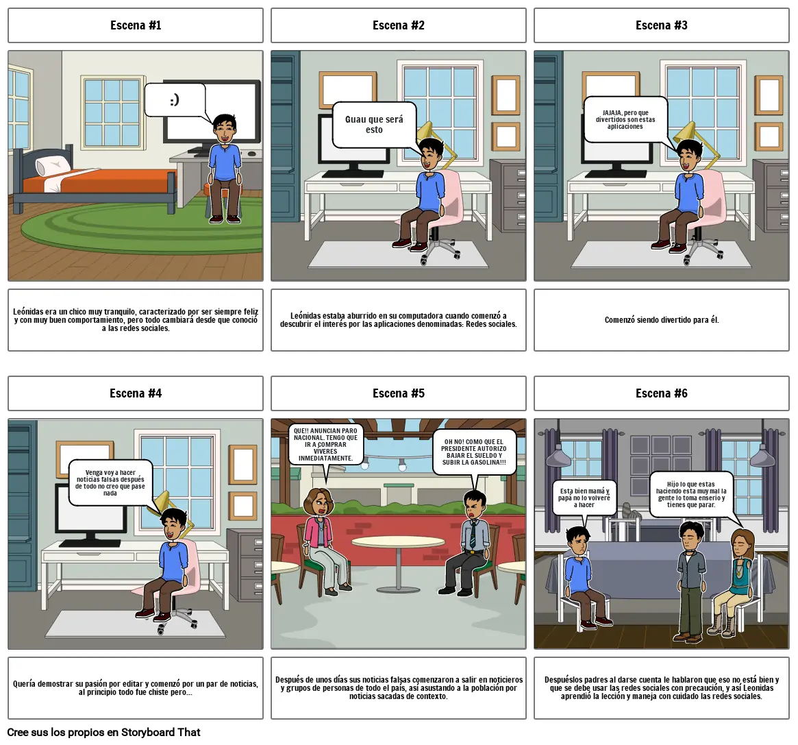 1C. Carlos Zhangallimbay. CREAR STORY BOARD/ GUION GRÁFICO