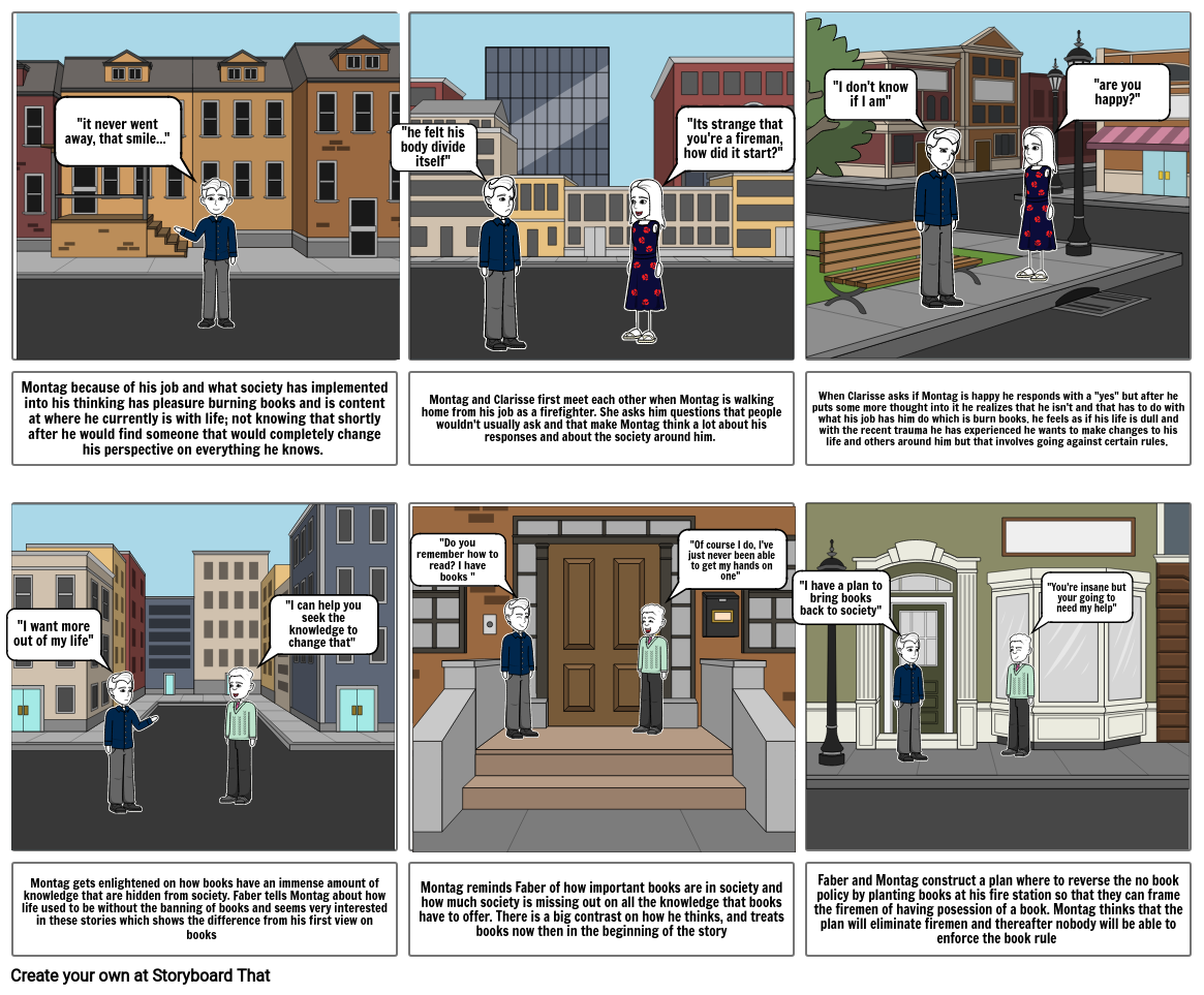 Montag evolution Storyboard by c7c3c720