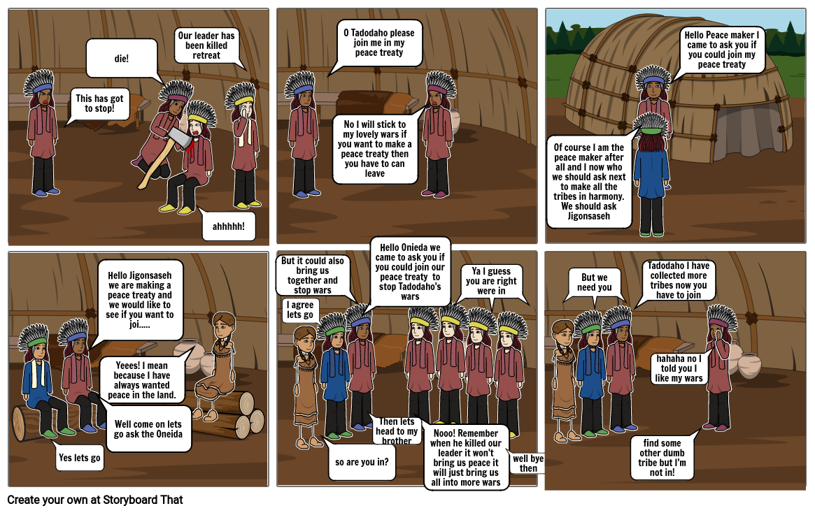 The first nations Storyboard by c8482d43