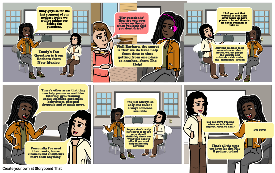 The help storyboard Storyboard by c8c8c1d7