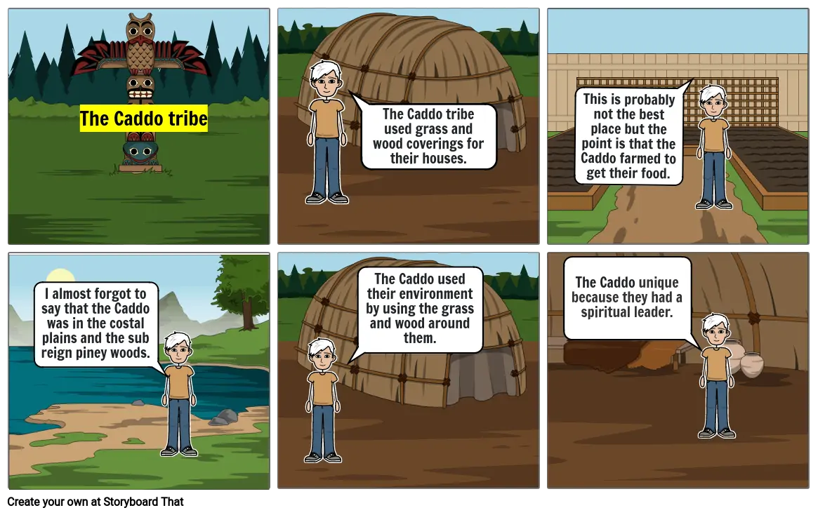 The Caddo tribe