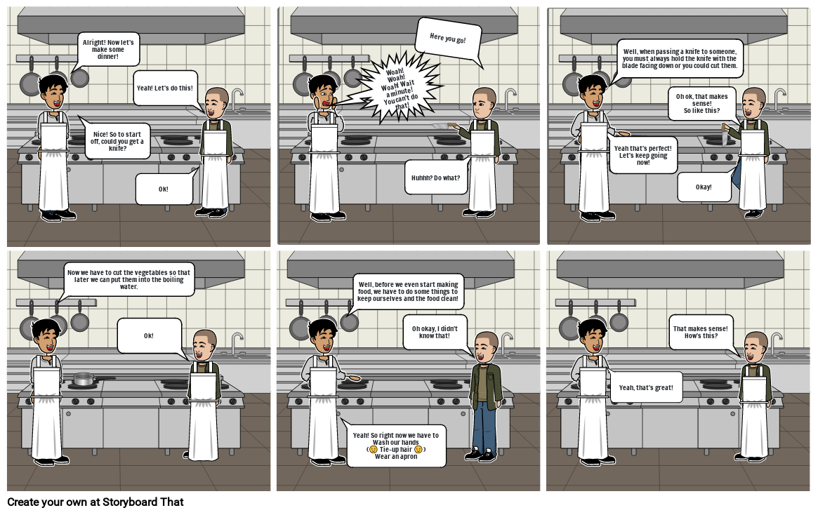 kitchen-safety-rules-food-tech-storyboard-by-c8f7dc32