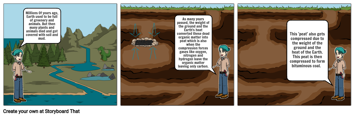 Coal Formation Storyboard By C Ef