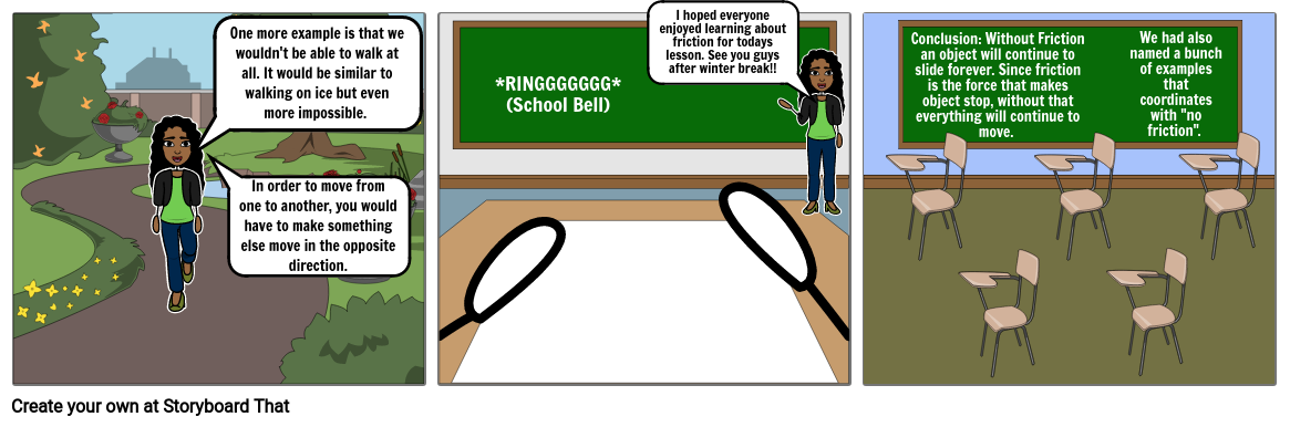 What would be easier to do without friction picture