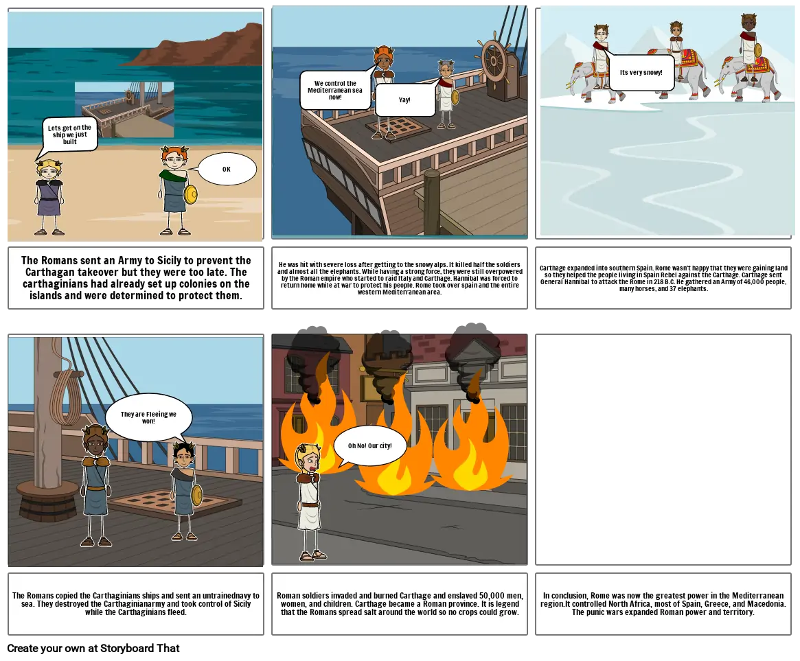 Ary Punic war comic