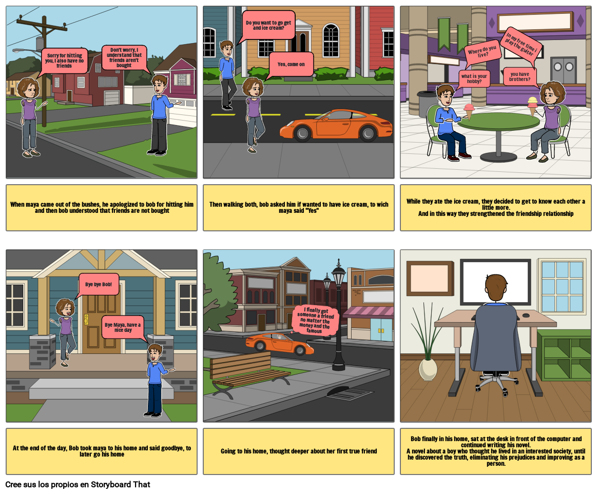 Bob History Storyboard by c986436d