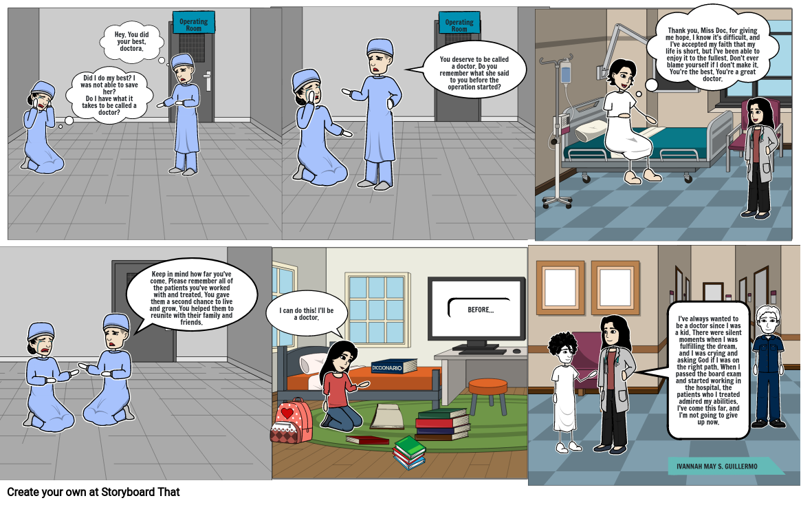 Hospital Storyboard by c9f5d2df