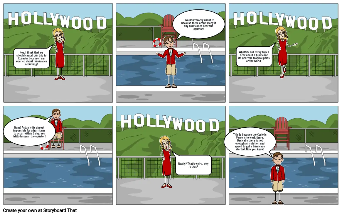 Atmosphere comic strip