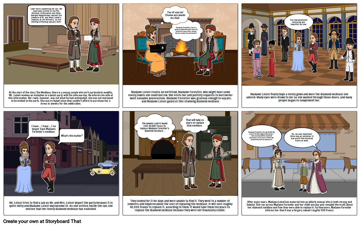 the necklace Storyboard by ca0a42c6