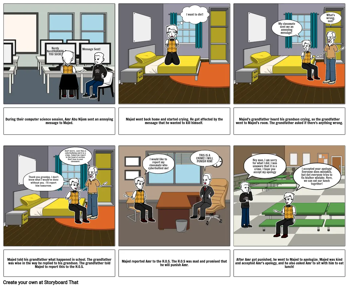 English Capstone Project - Storyboard - Amr Abu Nijem