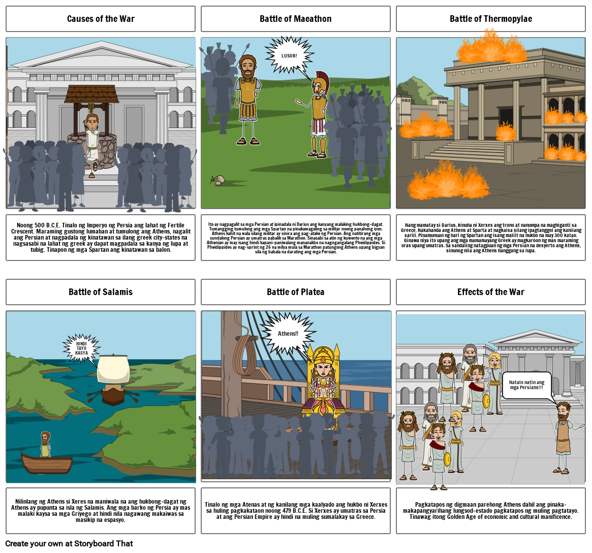 COMIC STRIP Storyboard By Ca1ba823