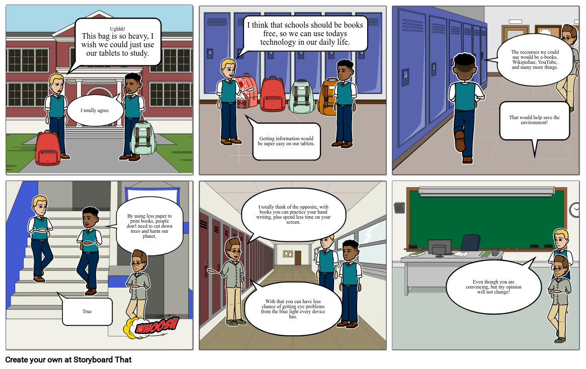 Book free school Storyboard by ca20e275