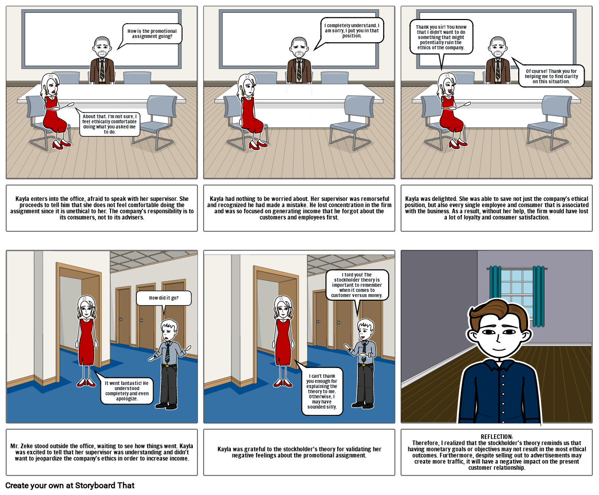 Ethics Storyboard by ca6f7cda