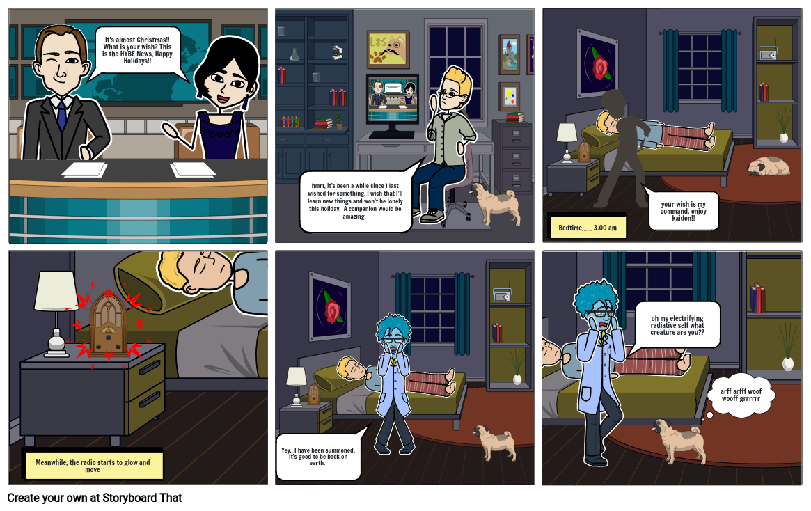 Comic Strip in Science Part 1