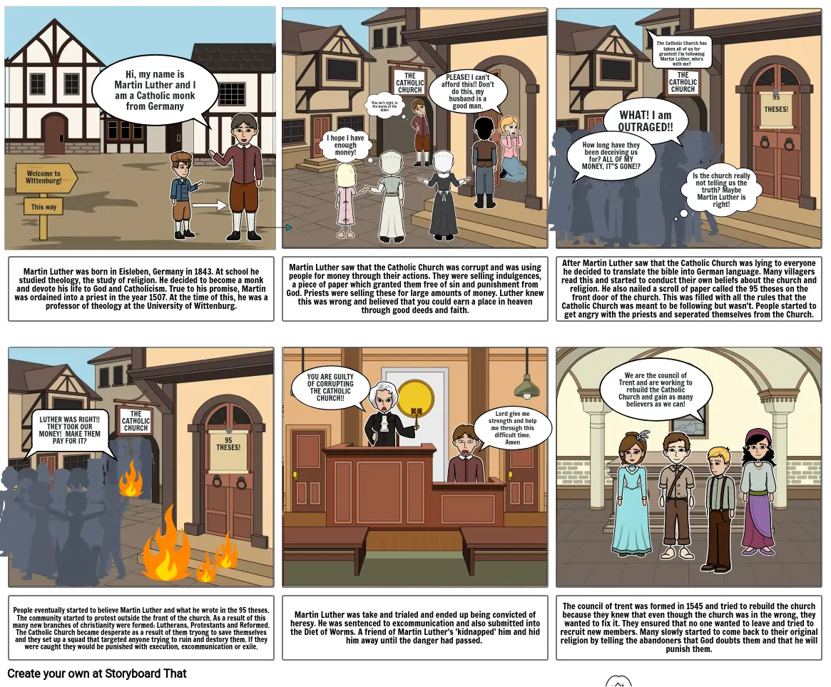 Martin Luther RE FINAL Storyboard by ca8b2716