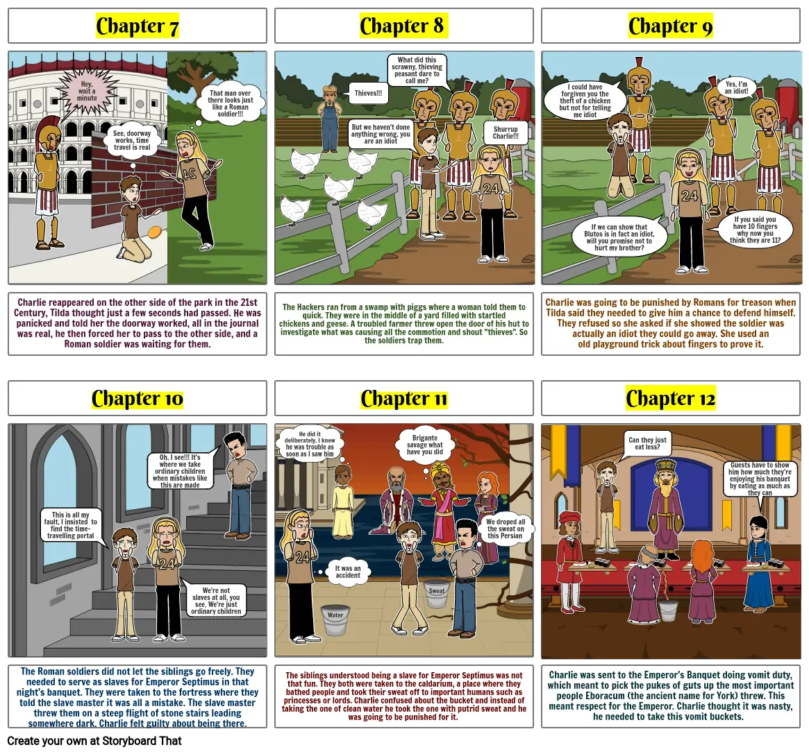HISTORY HACKERS SUMMARY COMIC STRIP CHAPTERS 7-12