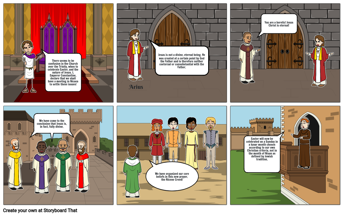 council of nicaea comic