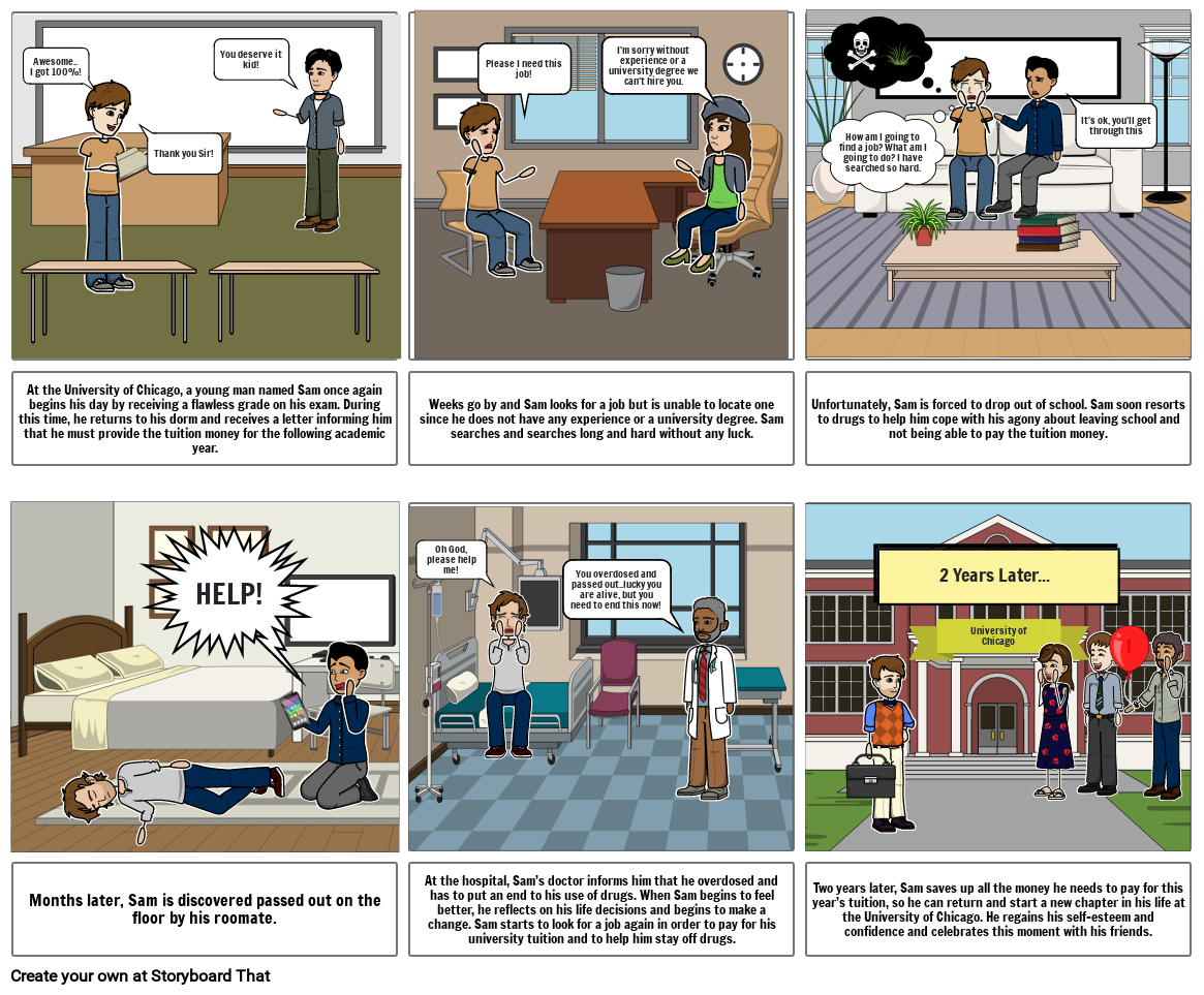 Parable Assignment Storyboard por cae34ad2