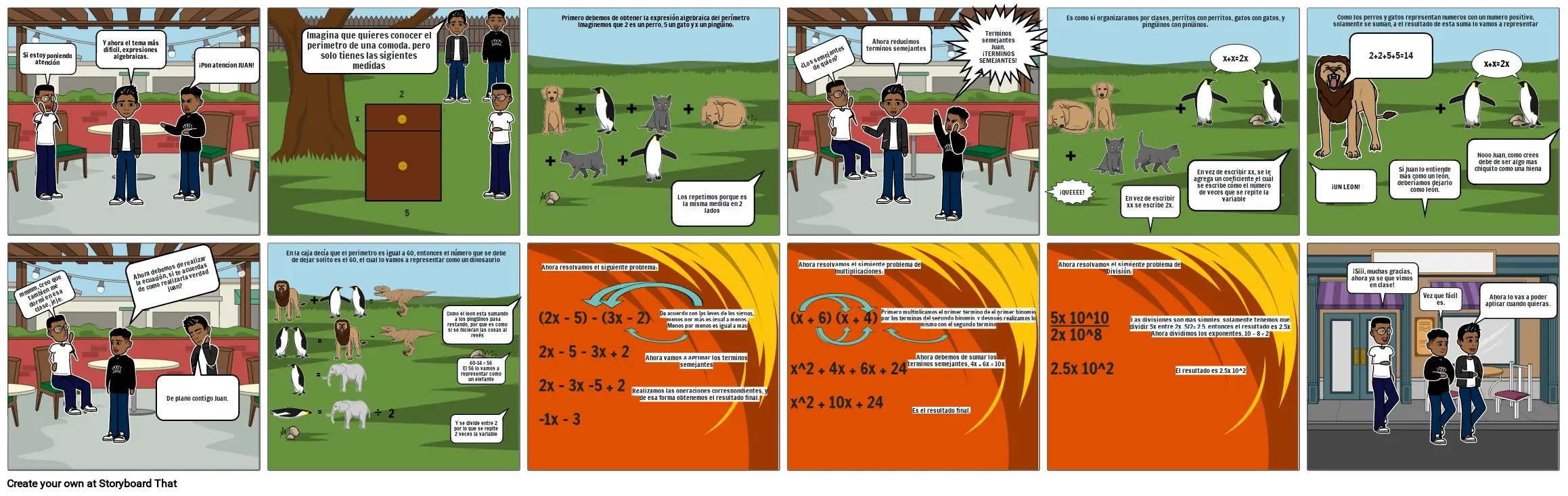 Comic Matematicas