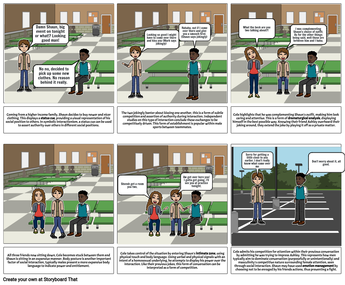 Sociology Storyboard Assignment