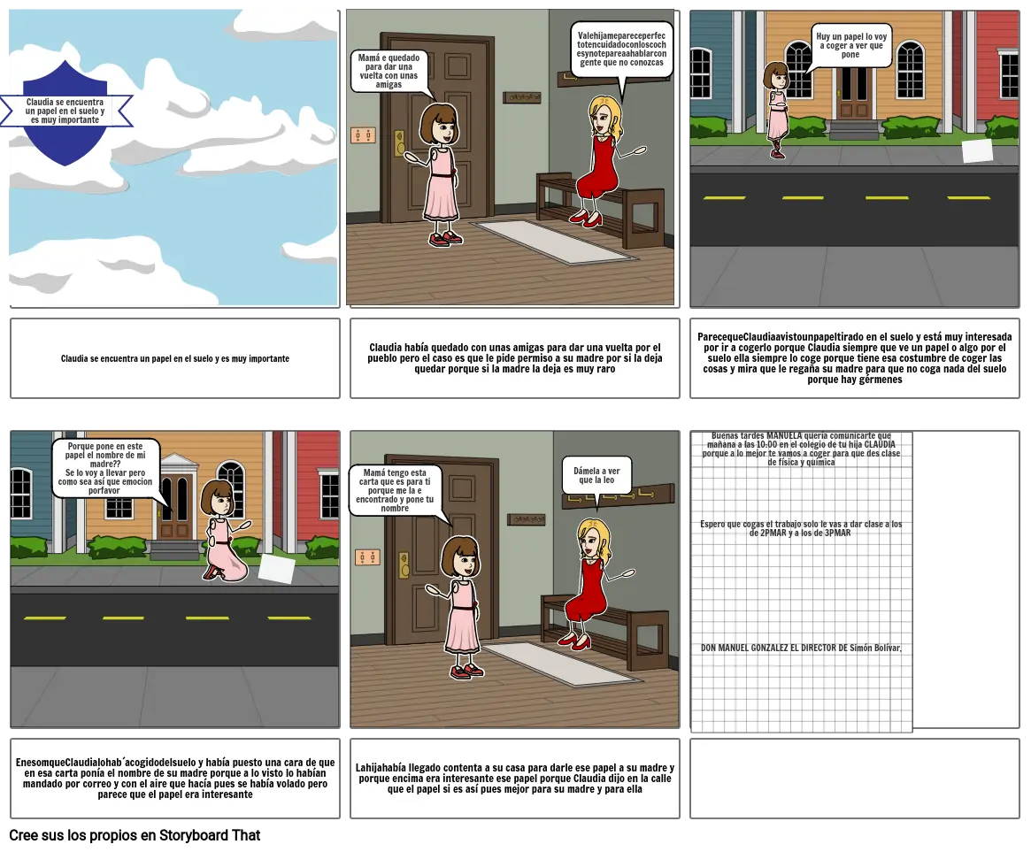 Unknown Story Storyboard by cb2f7bbc