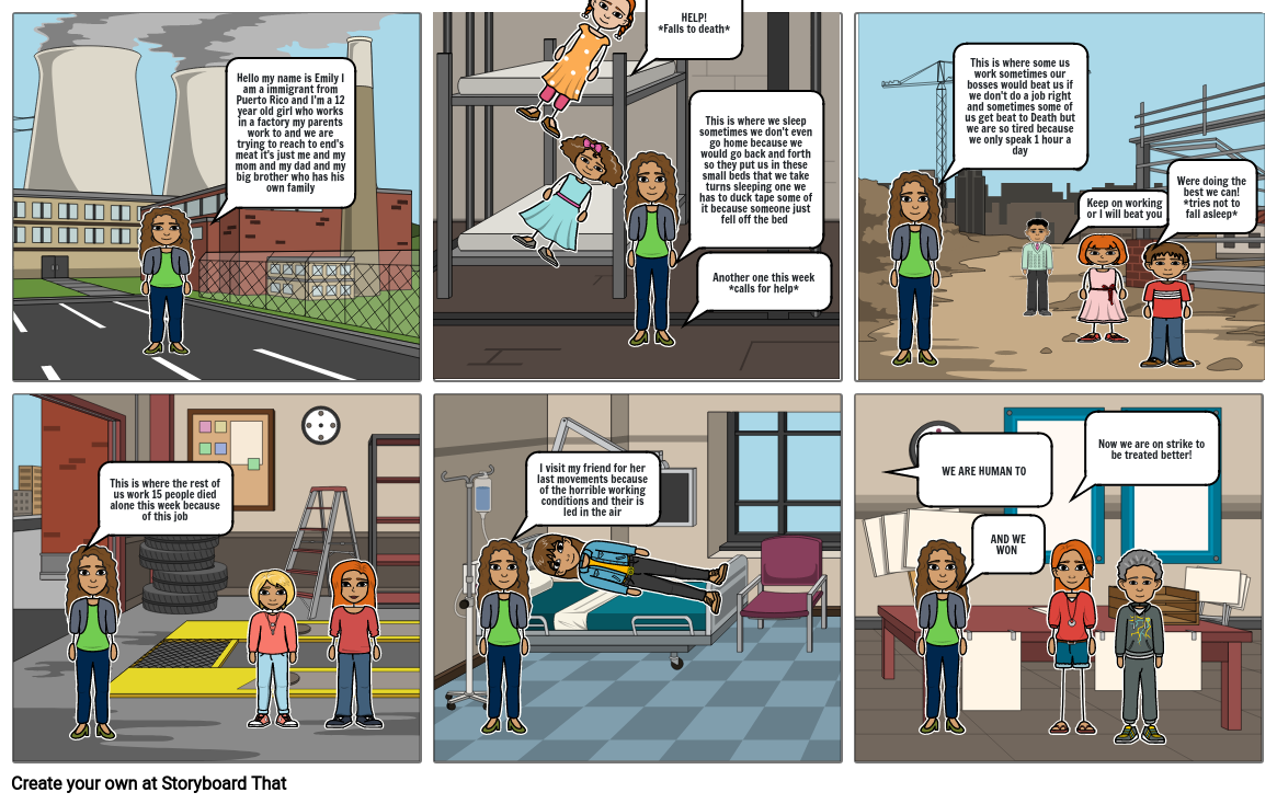 Child labor act Storyboard by cba17f8f