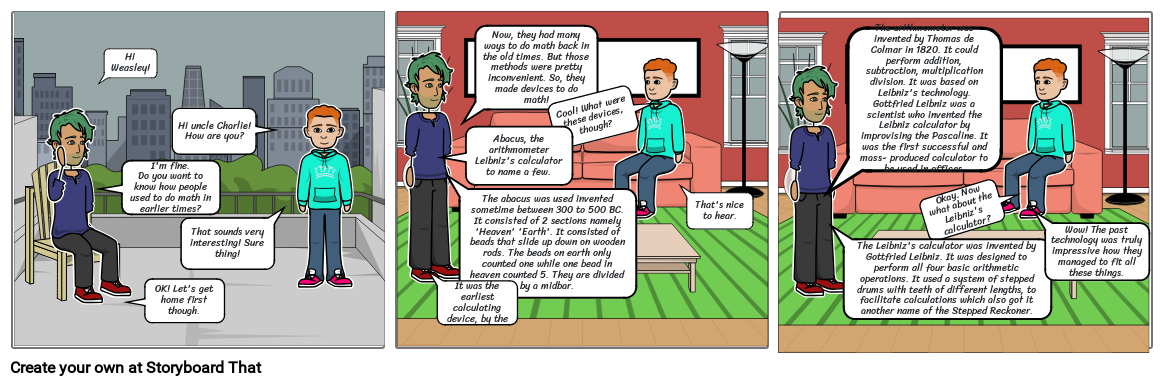 The early calculating devices