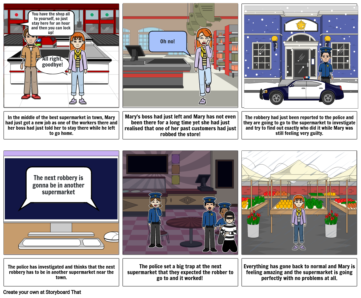 Narrative(robber) Storyboard by cbccaf89