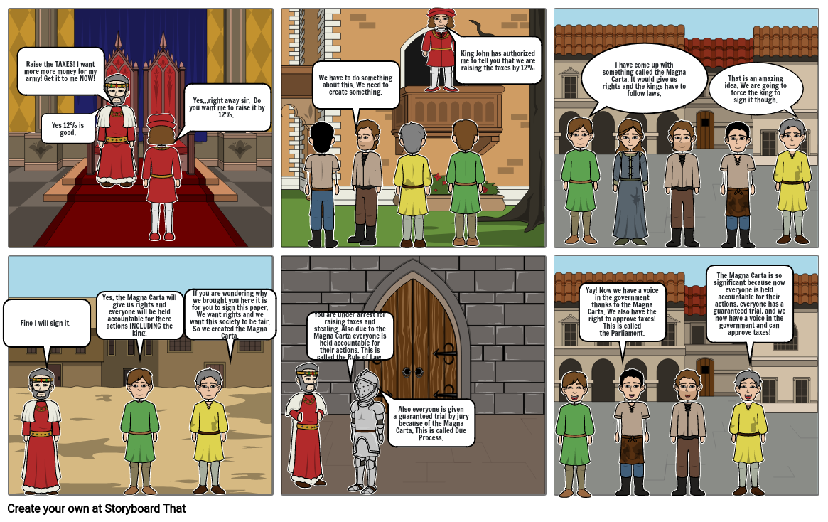 Magna Carta Storyboard por cbe95b64