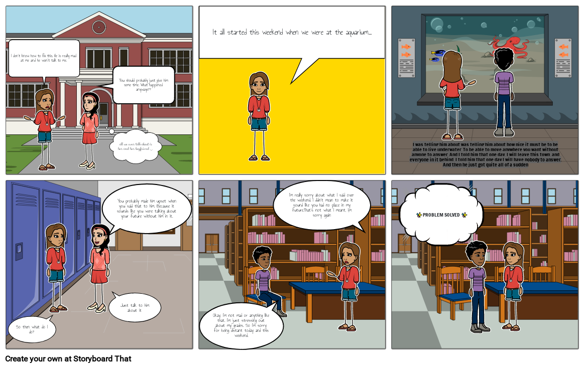 Language Arts Storyboard