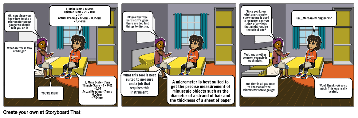 Physics Comic Strip - Group 3 Storyboard by cc7fa3c3