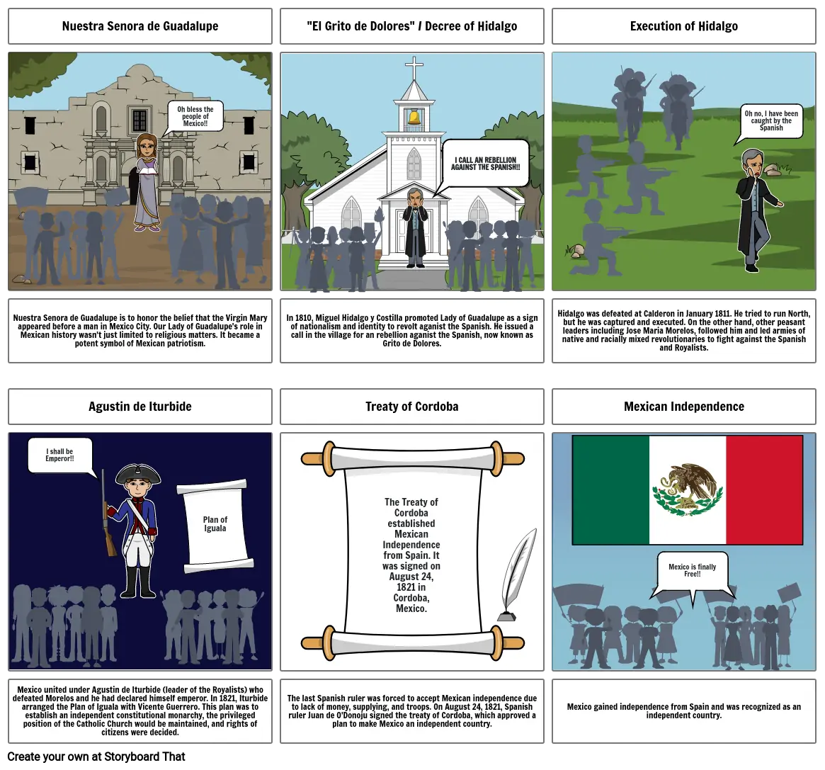 Mexican War of Independence: Scene 1