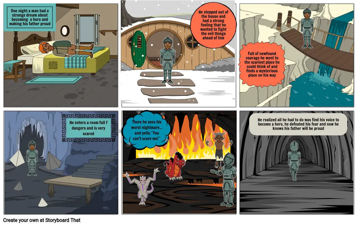 Heroes journey comic