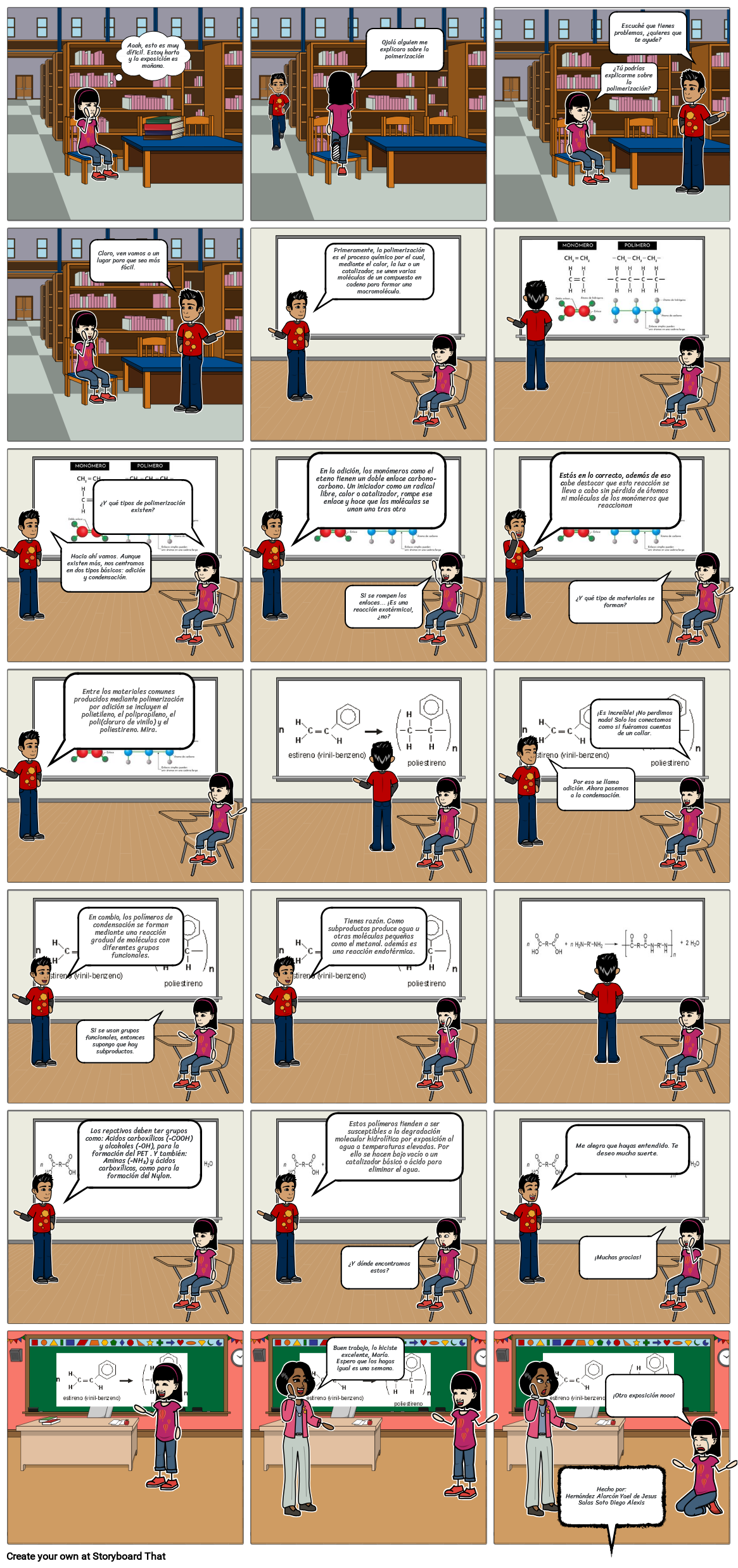 Reacciones de polimeración