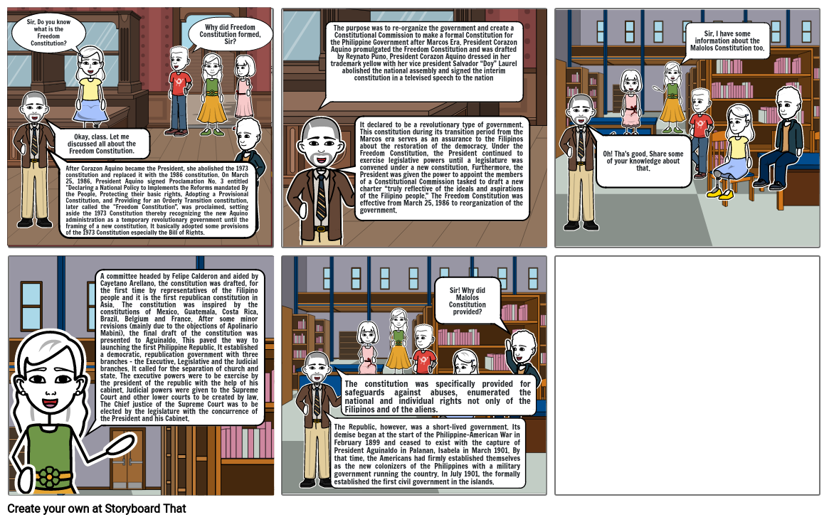 evolution-of-the-philippine-constitution-storyboard