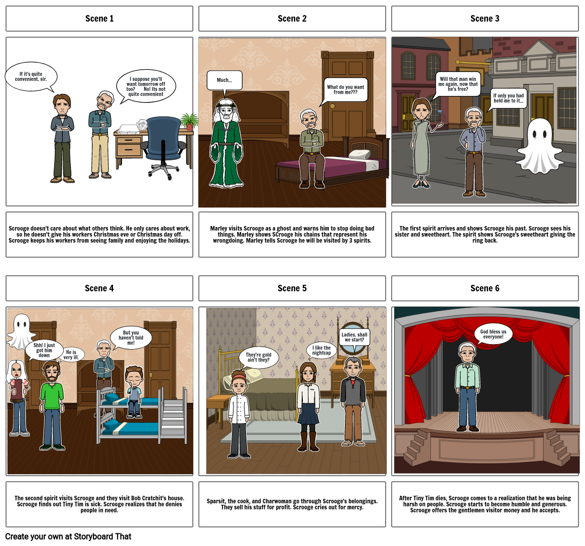 A Christmas Carol Storyboard by cd11f652