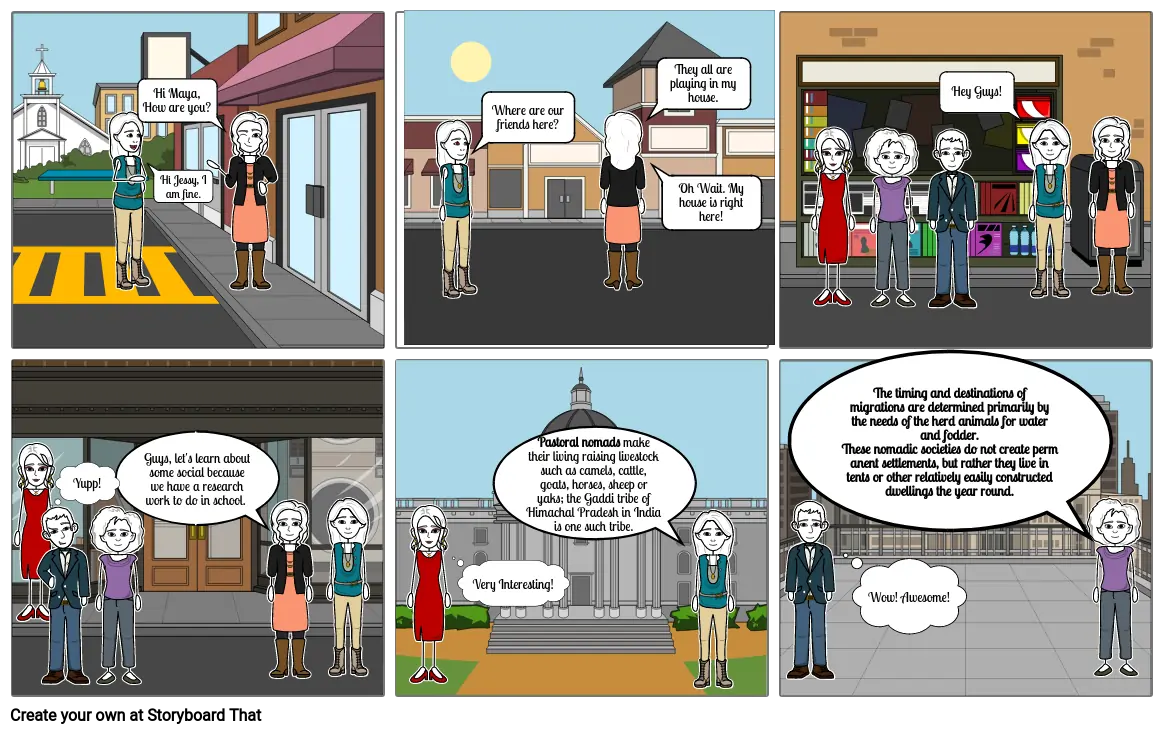 COMIC STRIP ON LIFE OF NOMADIC PASTORAL FAMILY BY SHAAMILY BHARATH 7-L