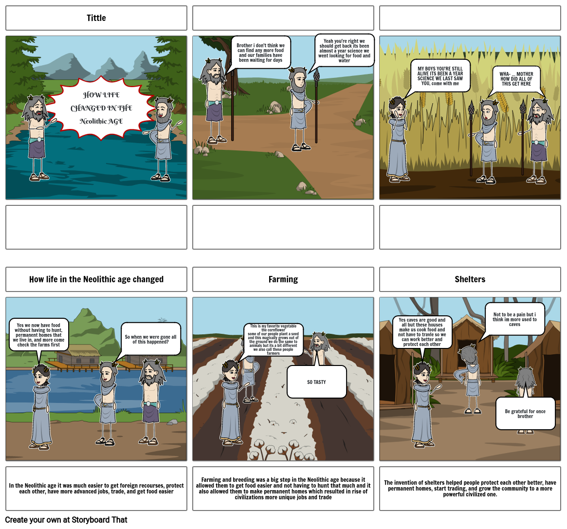 The story of farming Storyboard par cda86c76